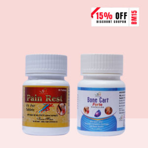Pain Rest Tablets & Bone Cart Forte Capsules